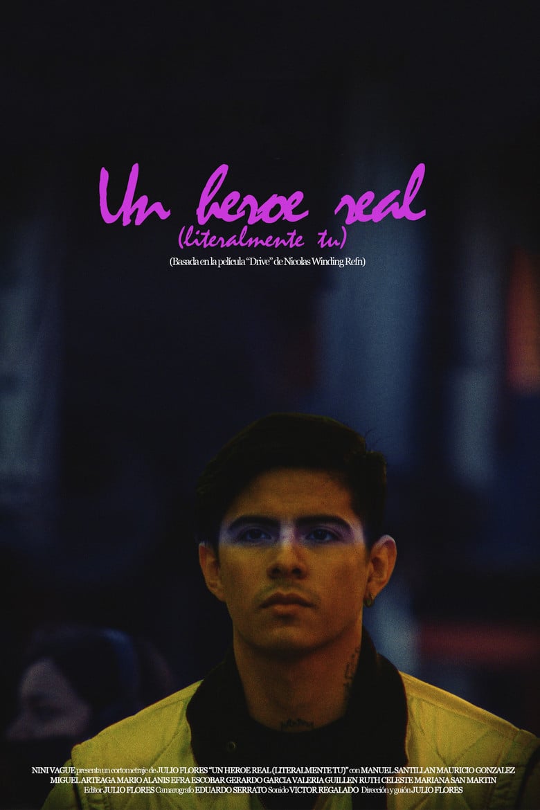 A Real Hero (Literally You) poster background