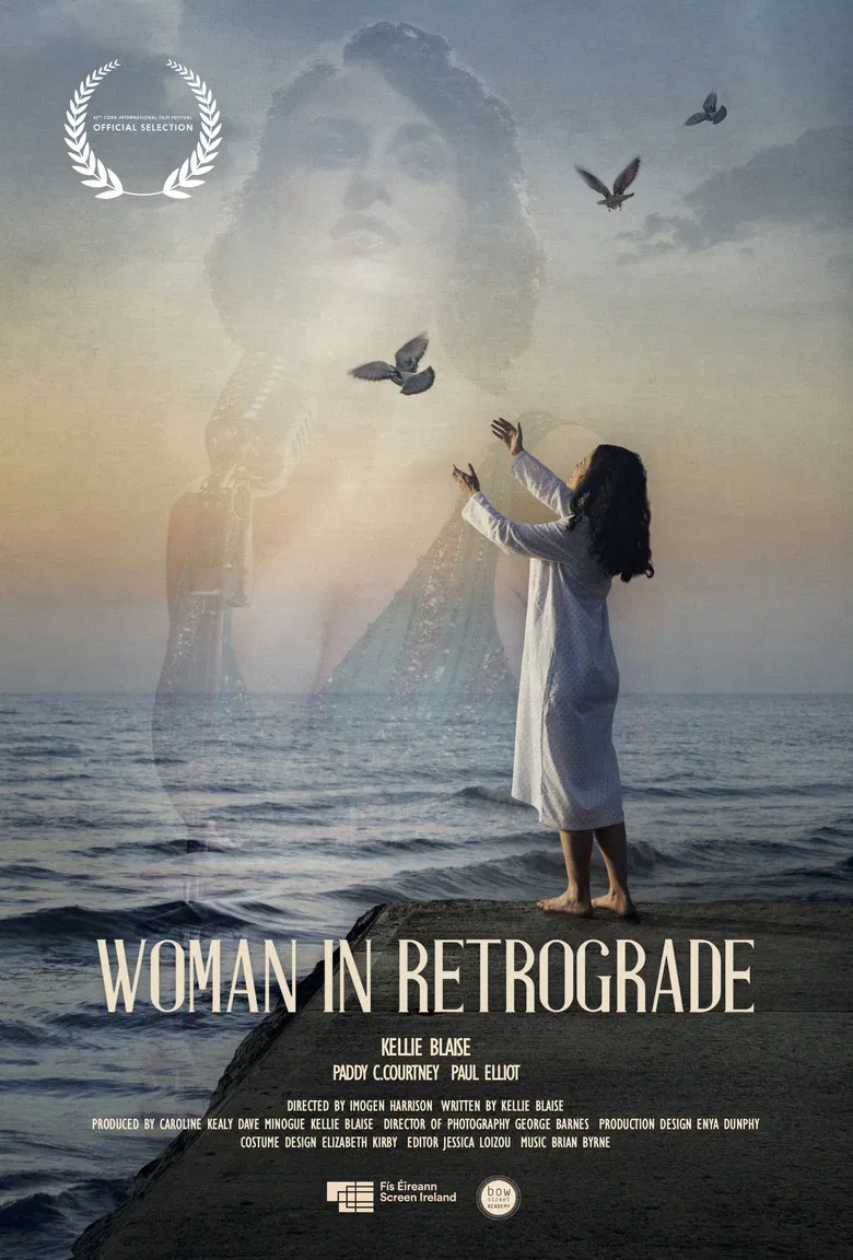 Woman in Retrograde poster background