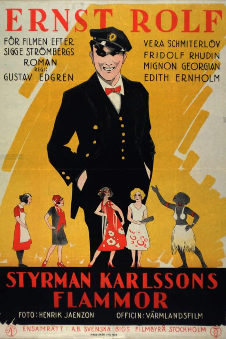 Styrman Karlssons flammor poster background