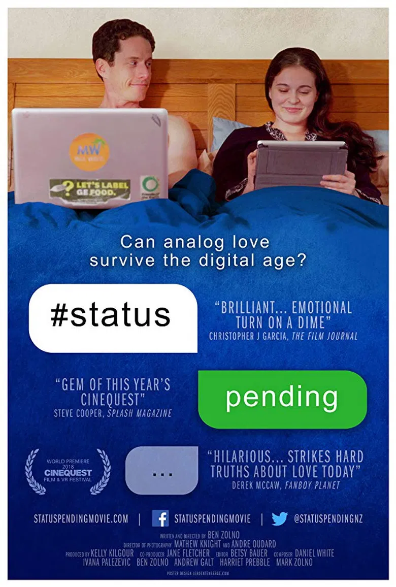 Status Pending poster background