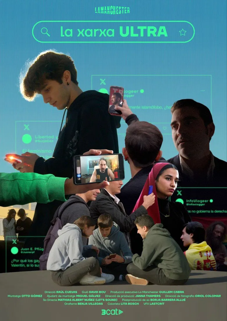 La xarxa ultra poster background