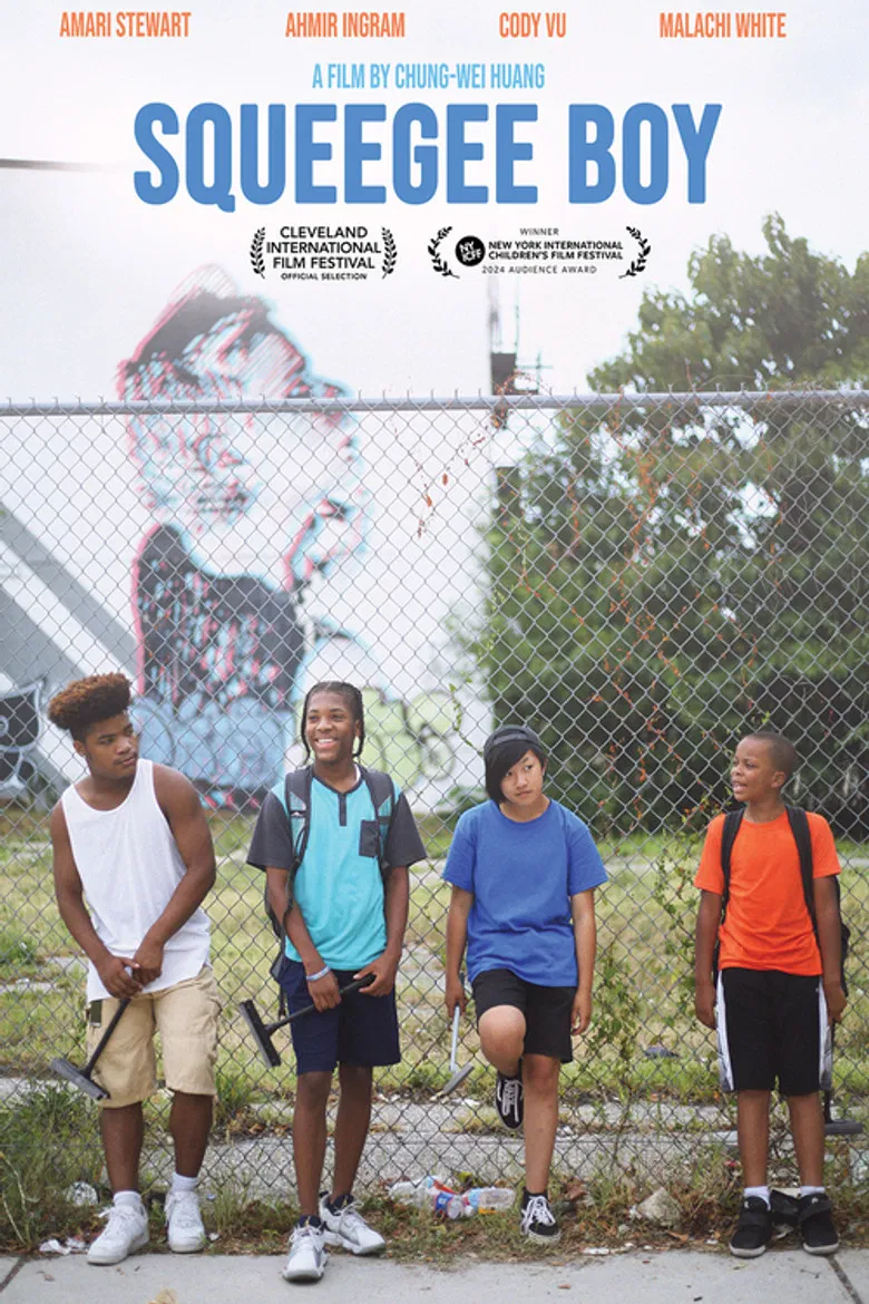 Squeegee Boy poster background