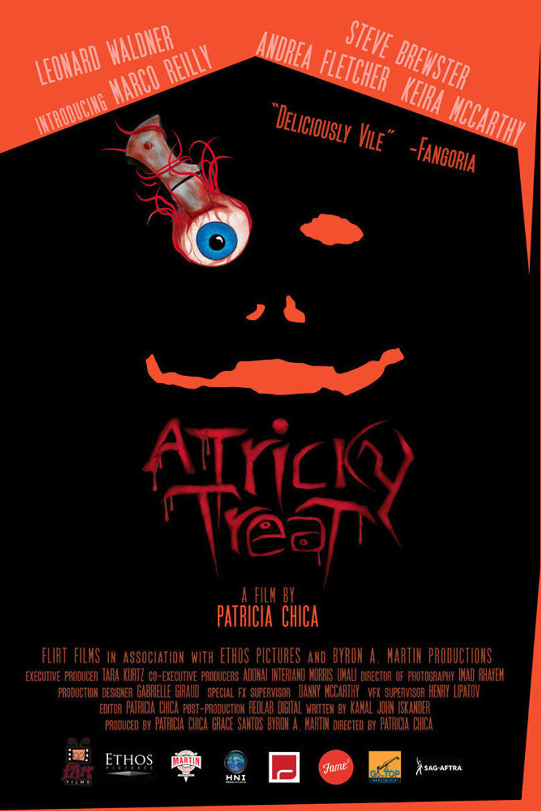 A Tricky Treat poster background
