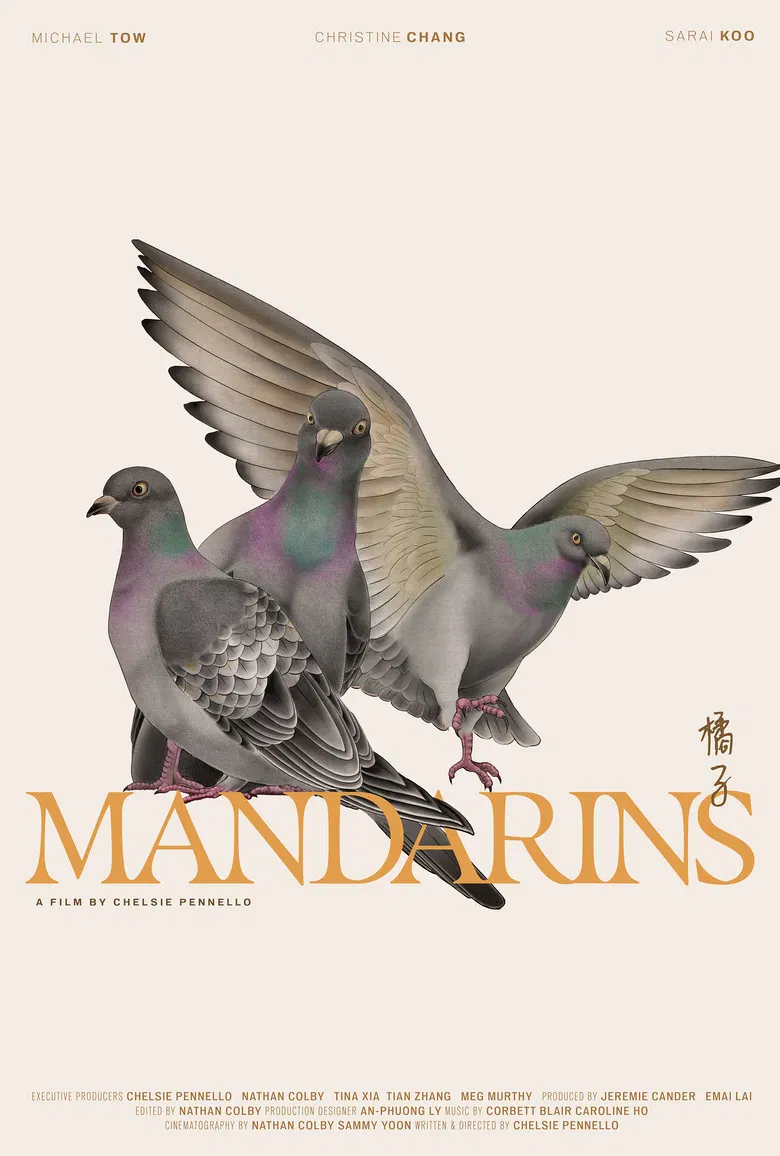 Mandarins poster background