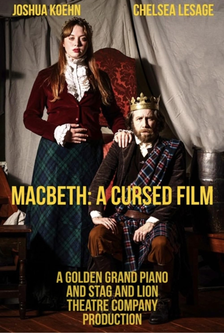 Macbeth: A cursed film poster background