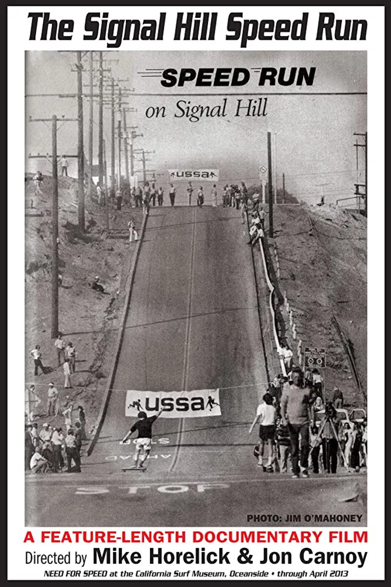 The Signal Hill Speed Run poster background