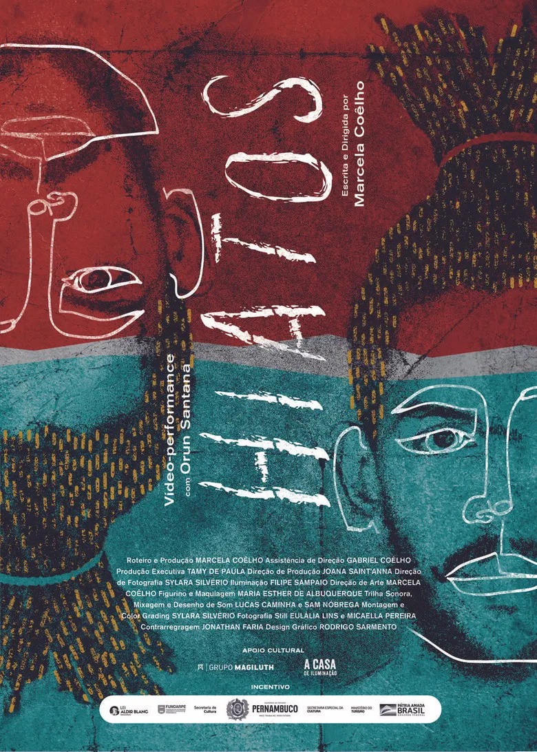 Hiatos (Gaps) - 2021 poster background