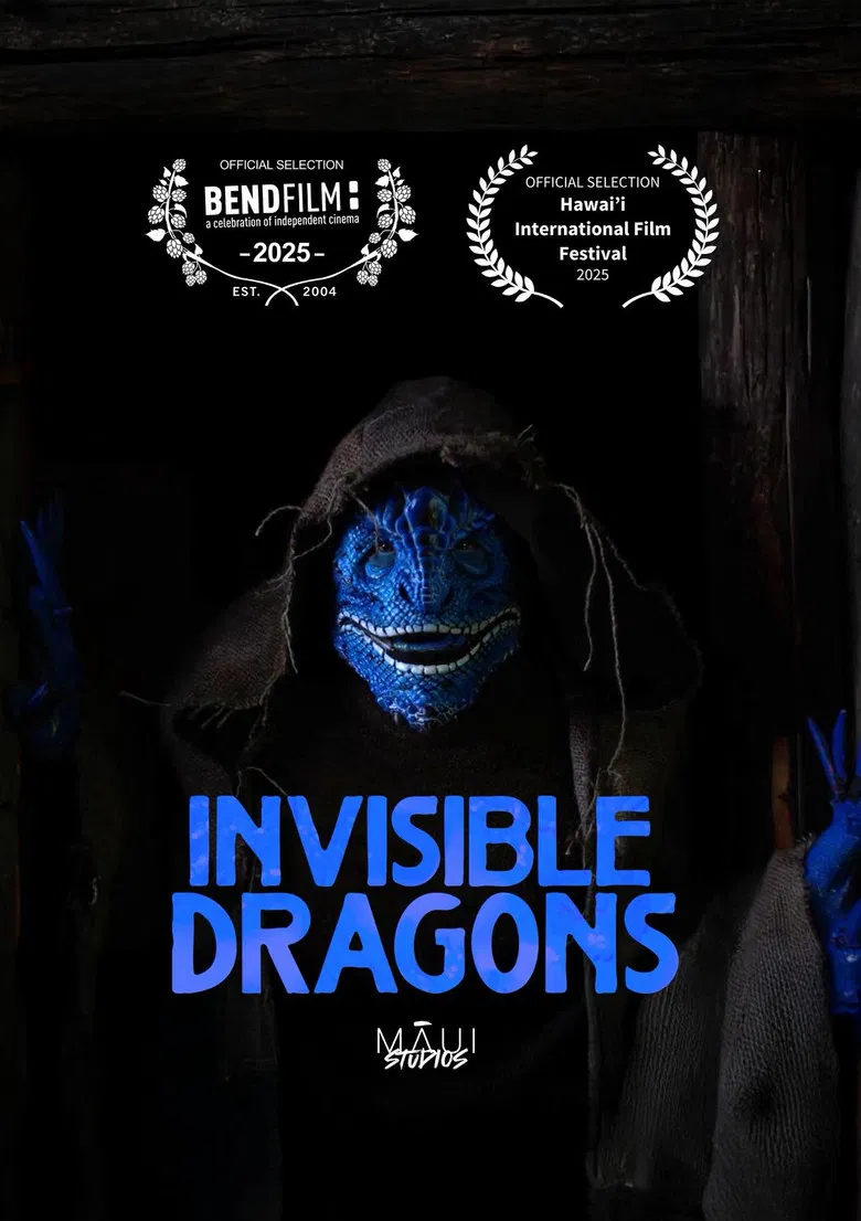 Invisible Dragons poster background