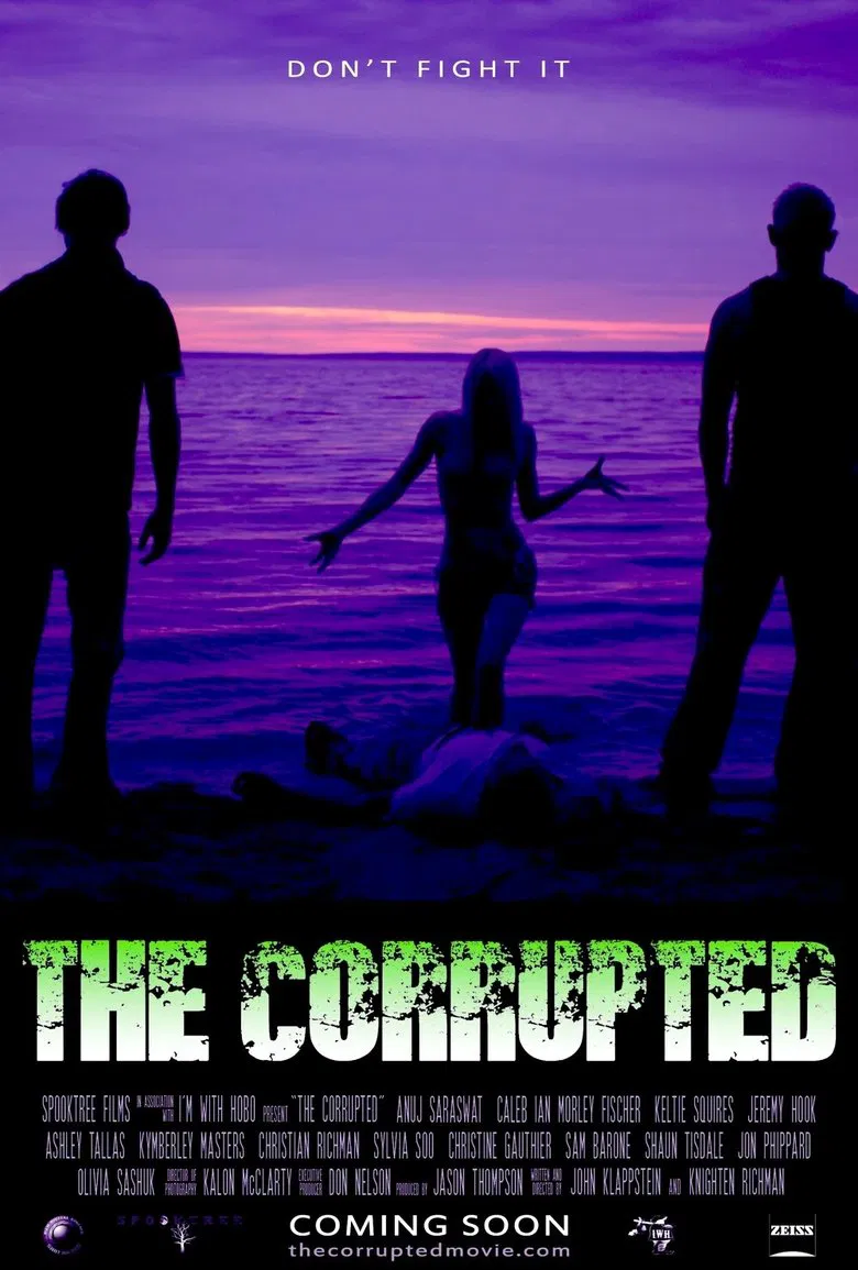 The Corrupted poster background