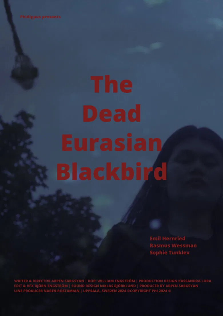 The Dead Eurasian Blackbird poster background