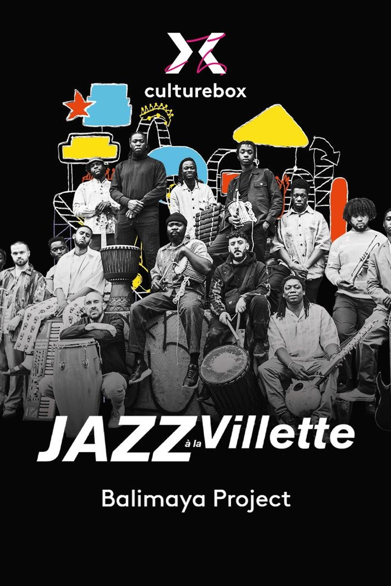 Balimaya Project en concert à Jazz à la Villette 2023 poster background