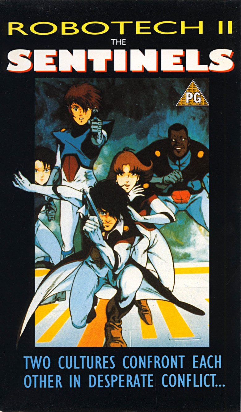 Robotech II: The Sentinels poster background