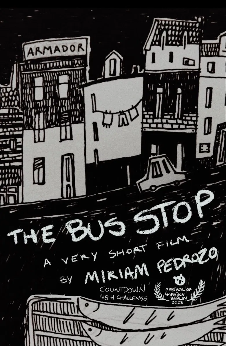 The Bus Stop poster background
