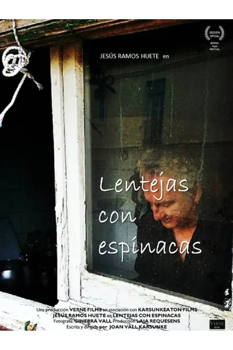 Lentejas con espinacas poster background