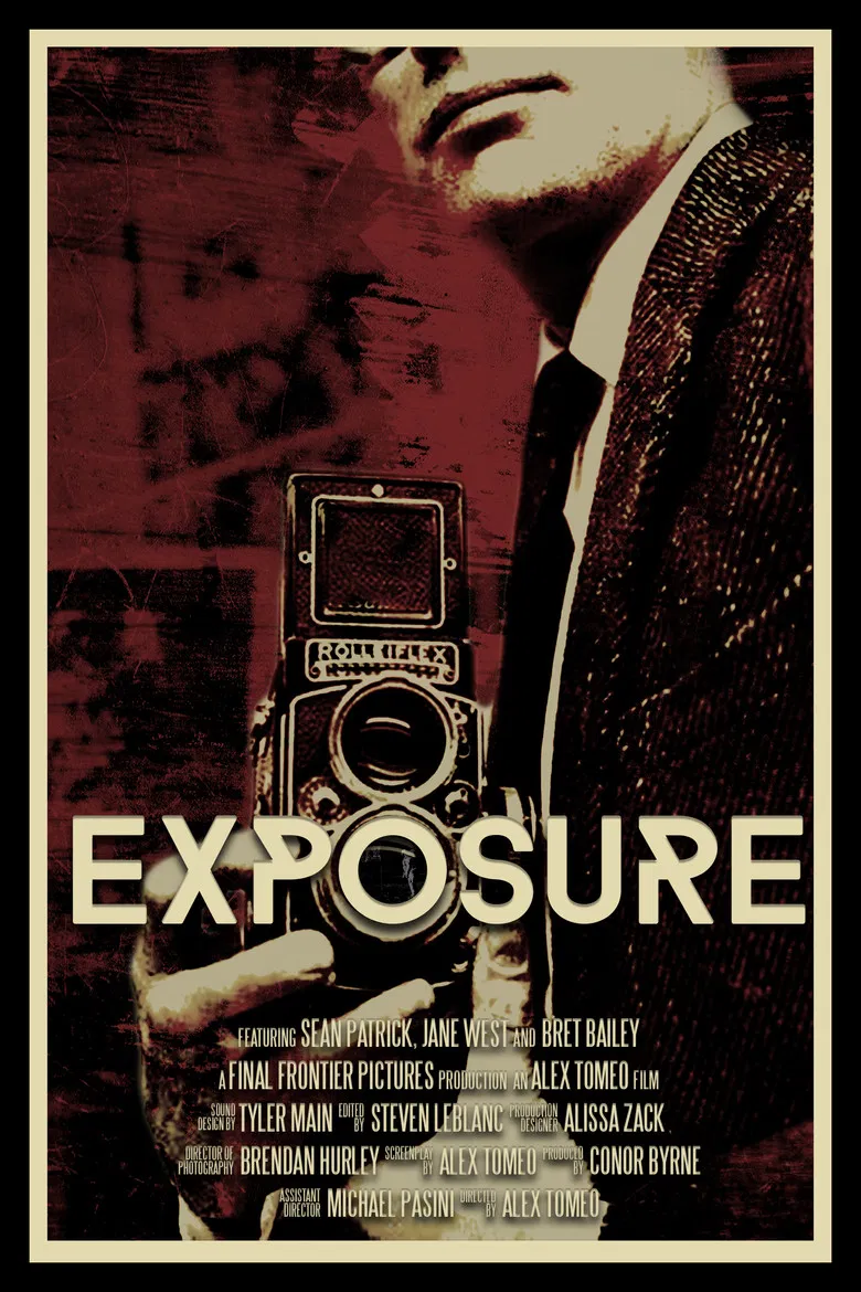 Exposure poster background