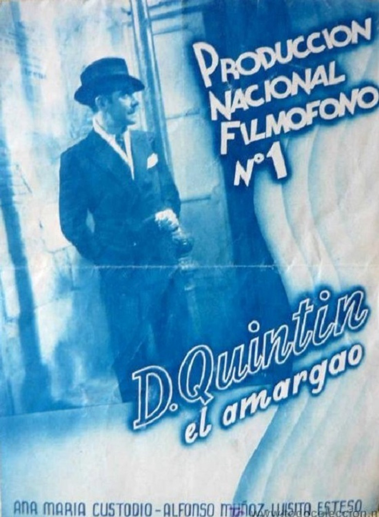 Don Quintín, el amargao poster background