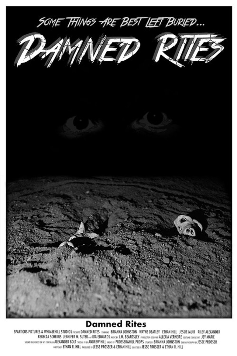 Damned Rites poster background
