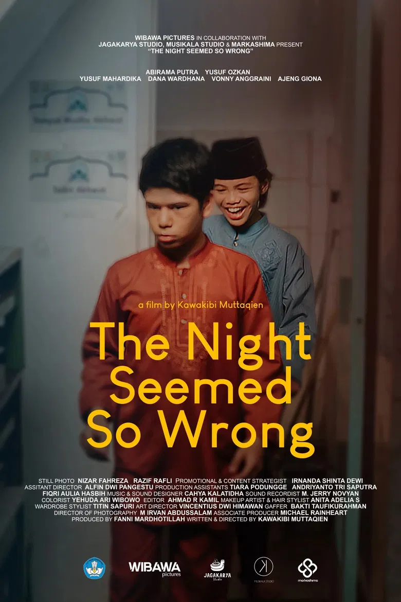 The Night Seemed So Wrong poster background