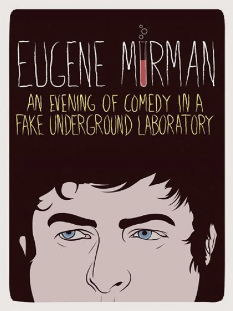 Eugene Mirman: An Evening of Comedy in a Fake Underground Laboratory poster background