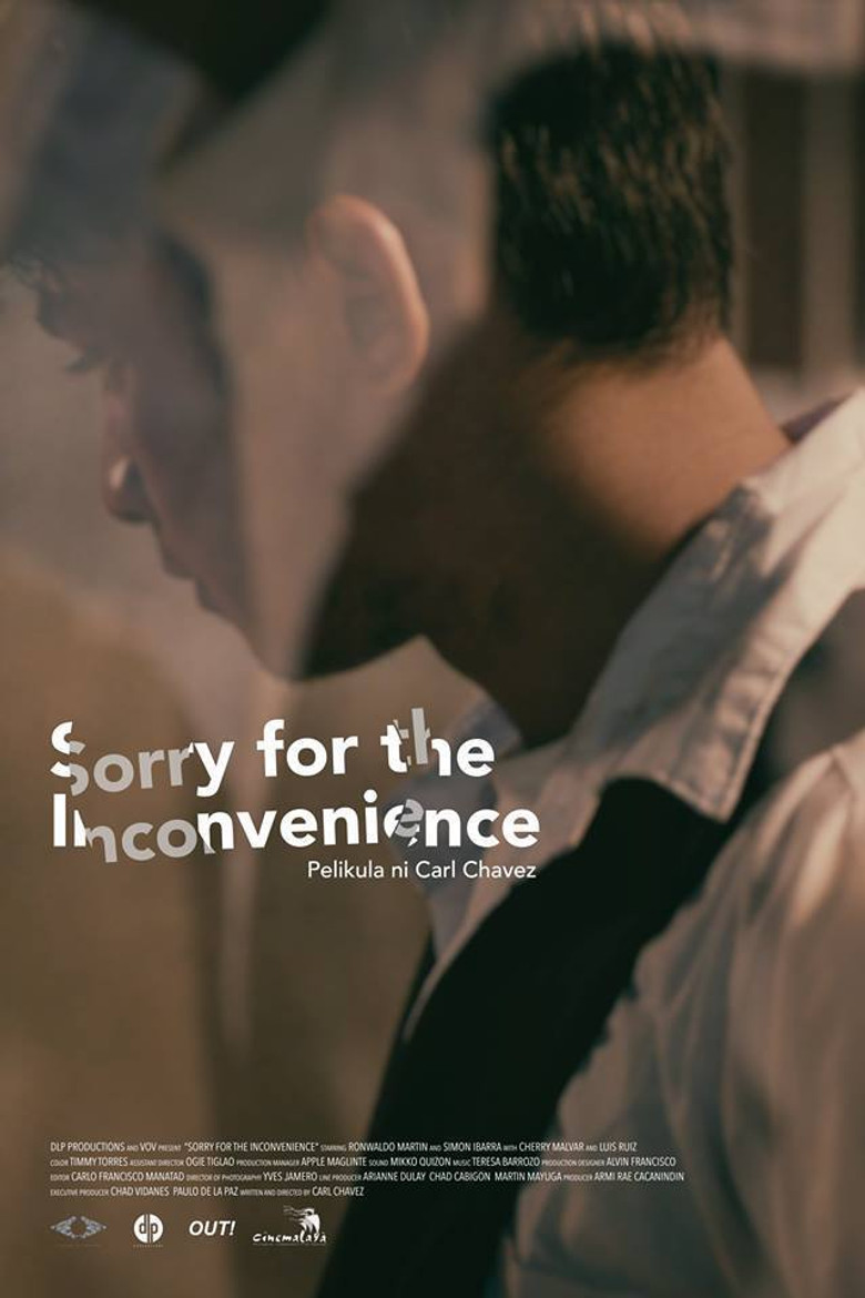 Sorry for the Inconvenience poster background