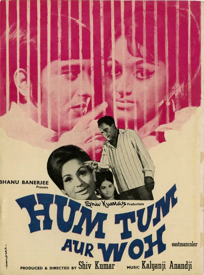 Hum Tum Aur Woh poster background
