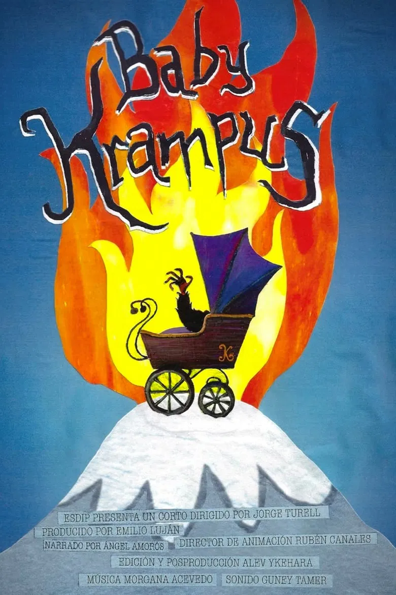 Baby Krampus poster background