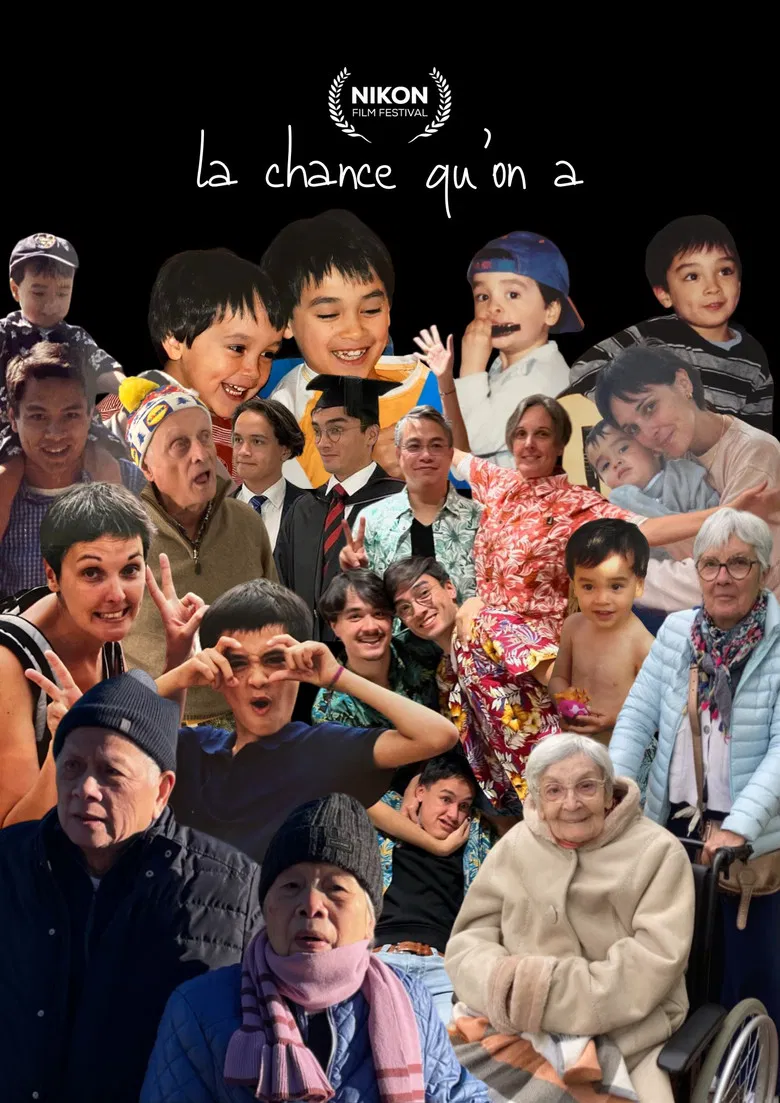 la chance qu'on a poster background