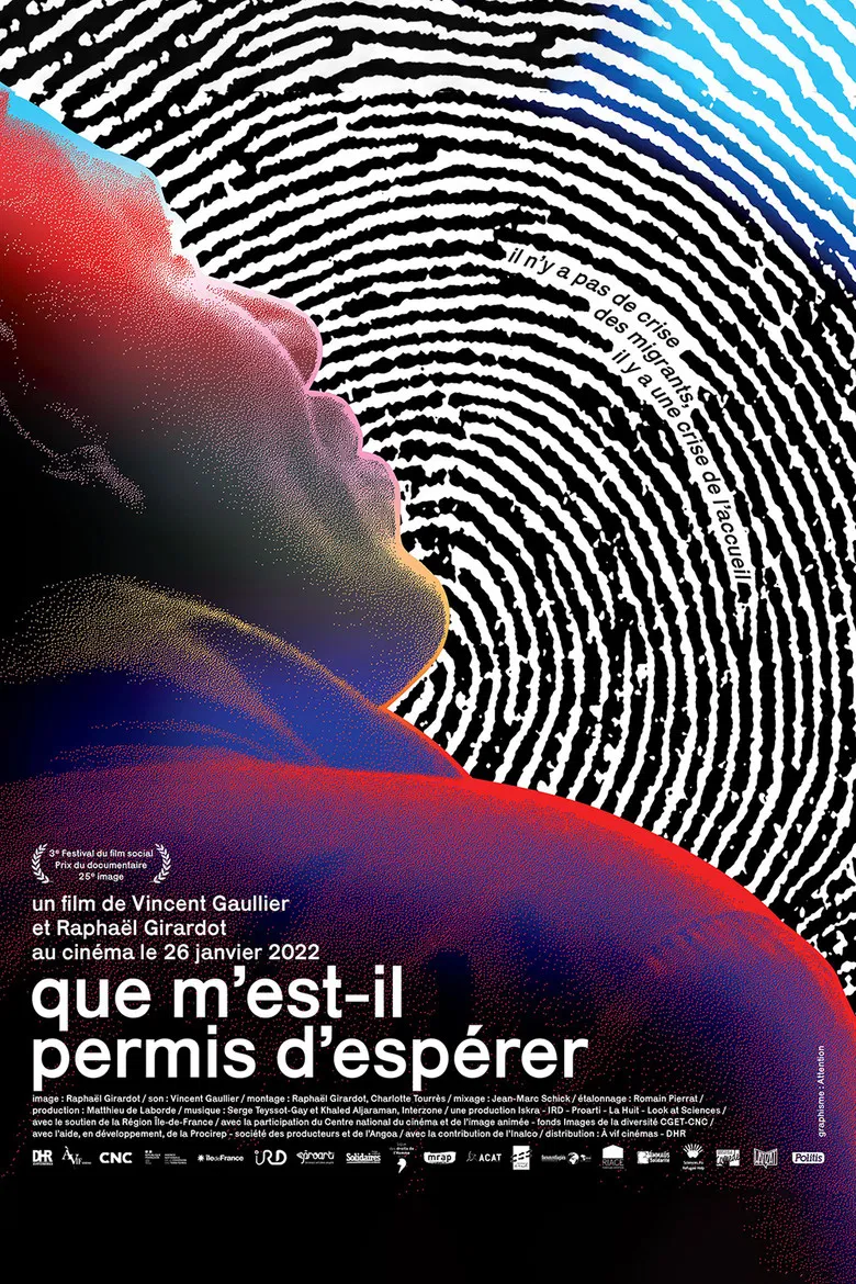Que m'est-il permis d'espérer poster background
