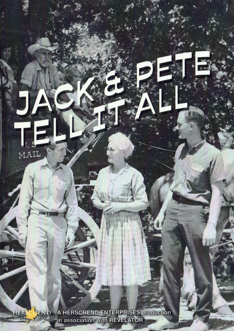 Jack & Pete Tell It All poster background