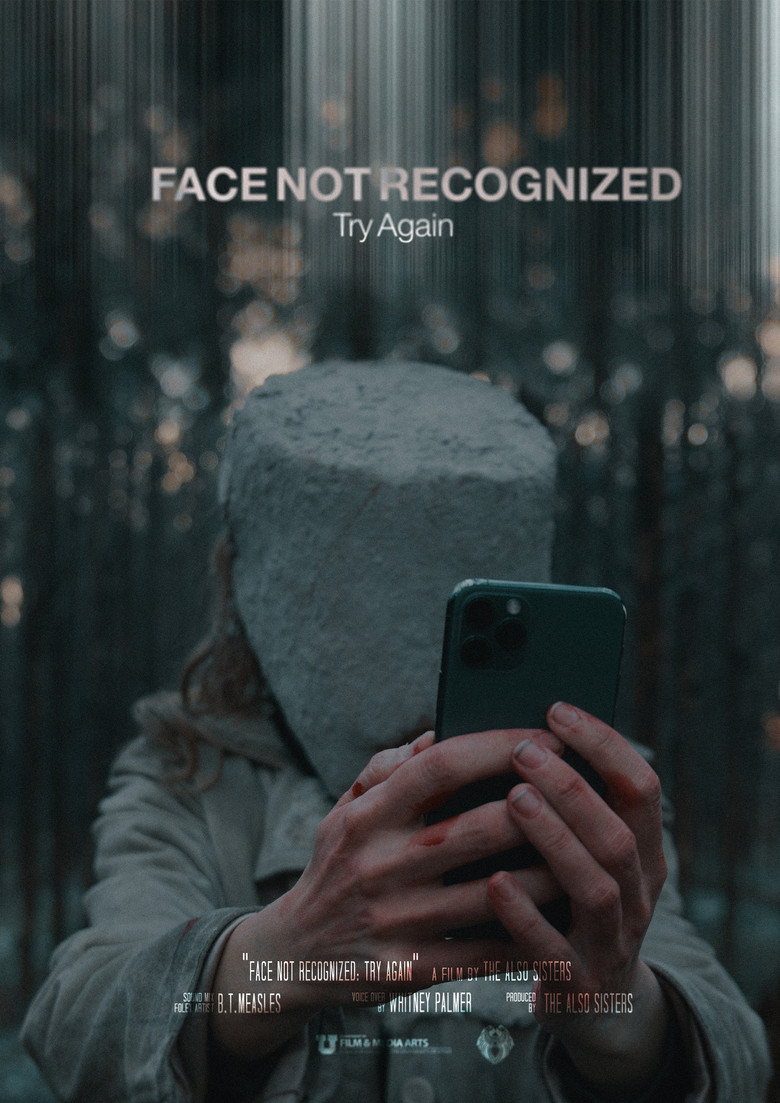 Face Not Recognized. Try Again. poster background
