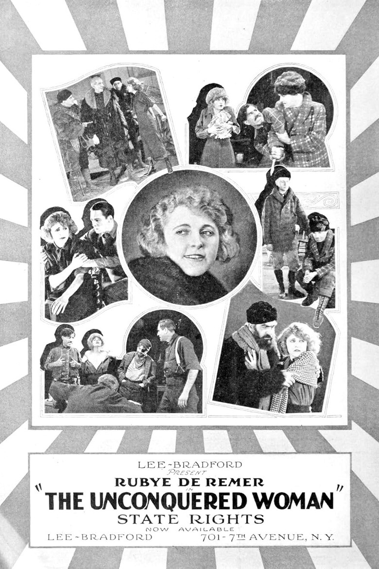 Unconquered Woman poster background