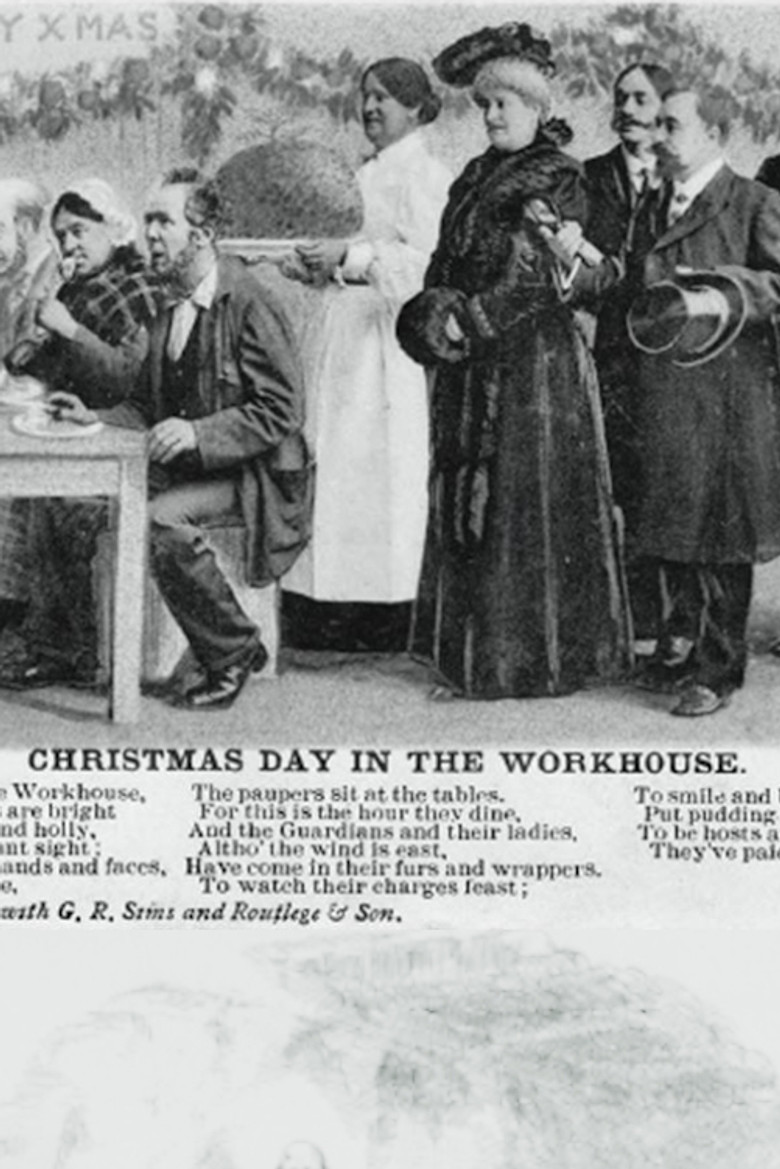Christmas Day in the Workhouse poster background
