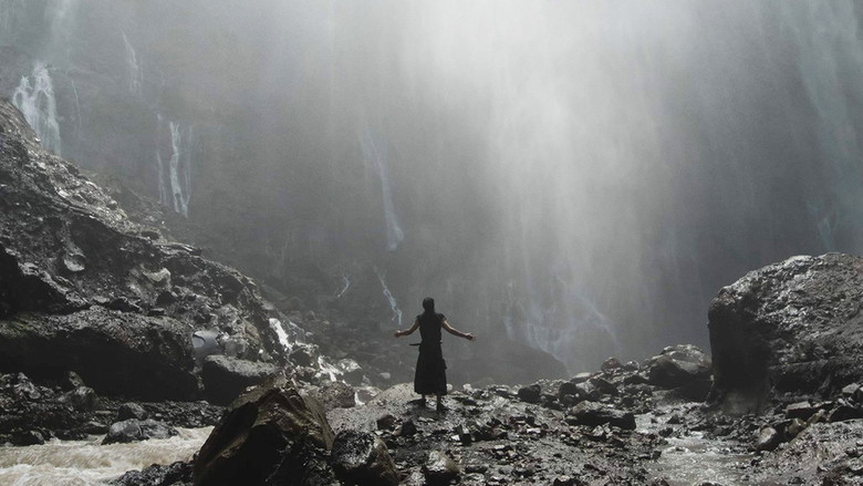 Riku faces his enemies in the water