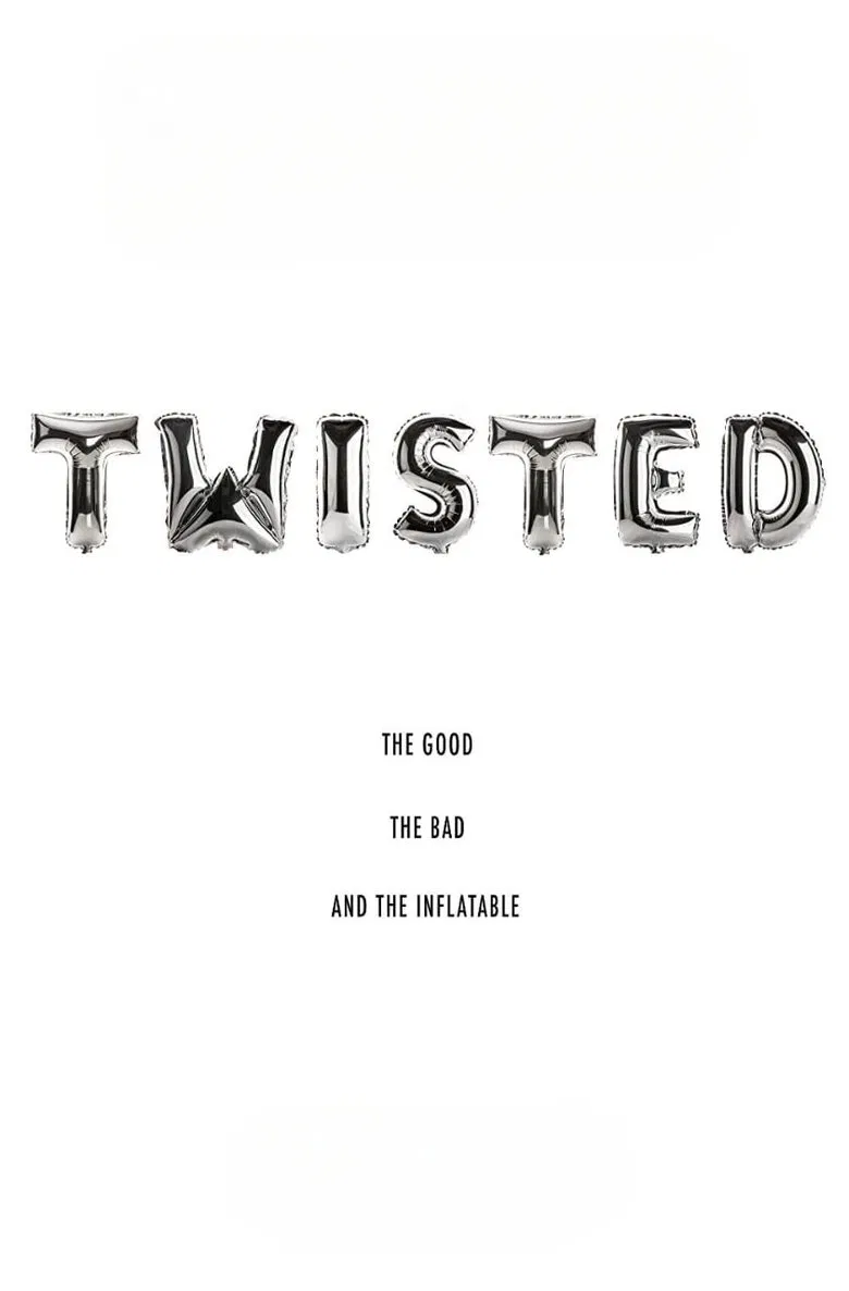 Twisted poster background