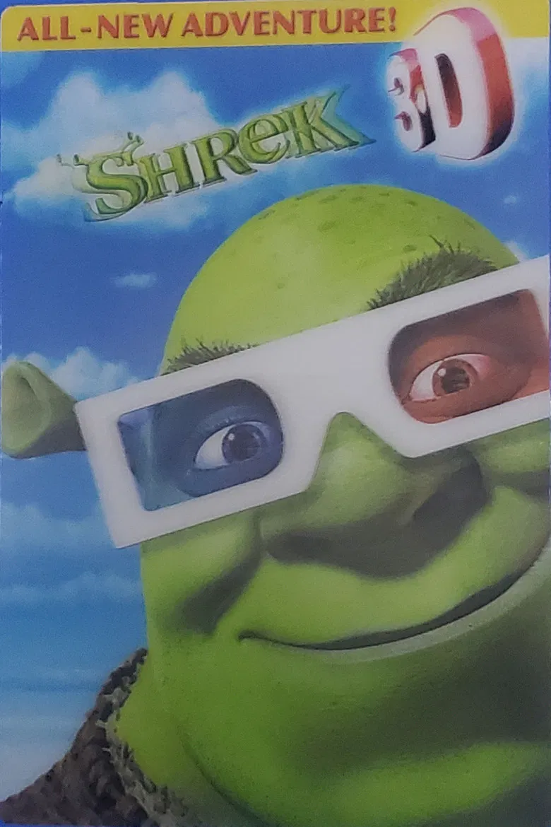 Shrek 3-D poster background