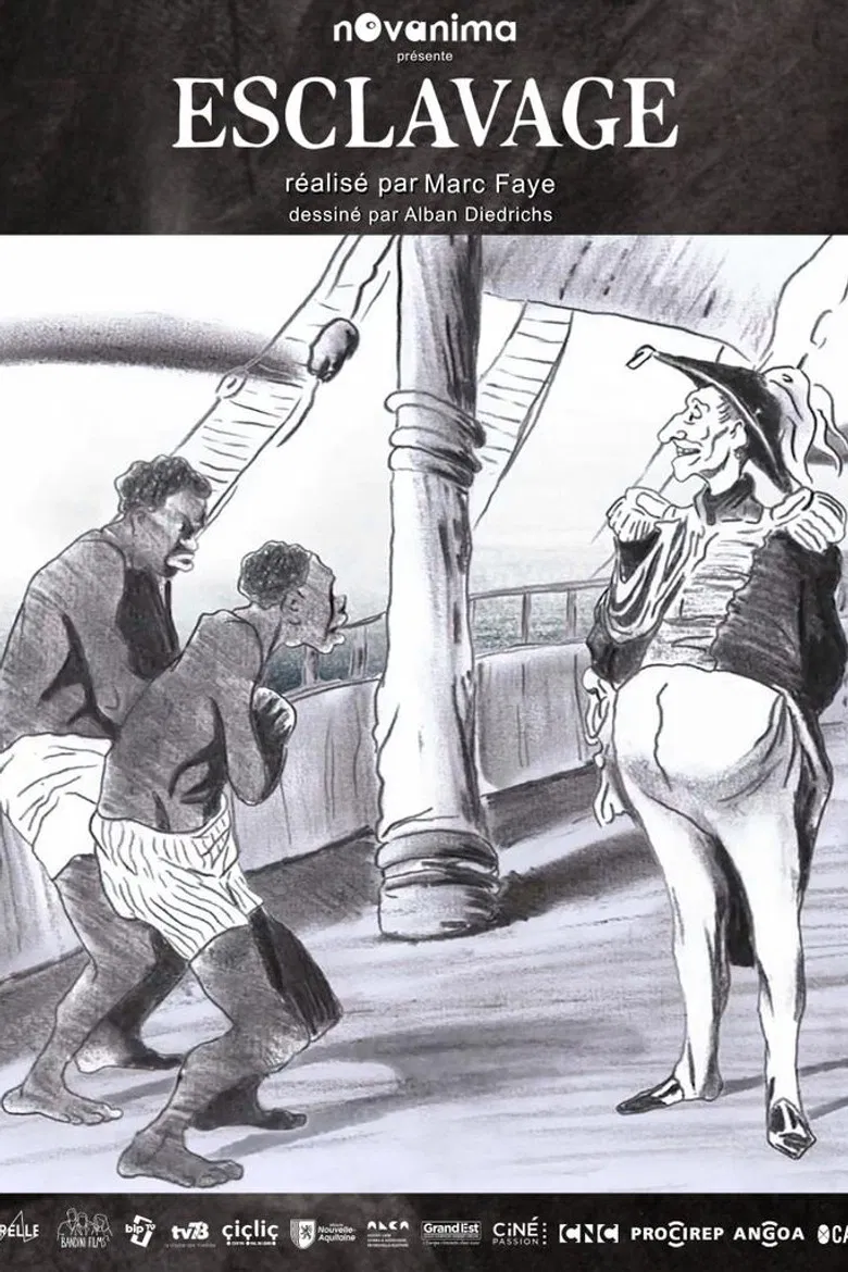 Esclavage poster background