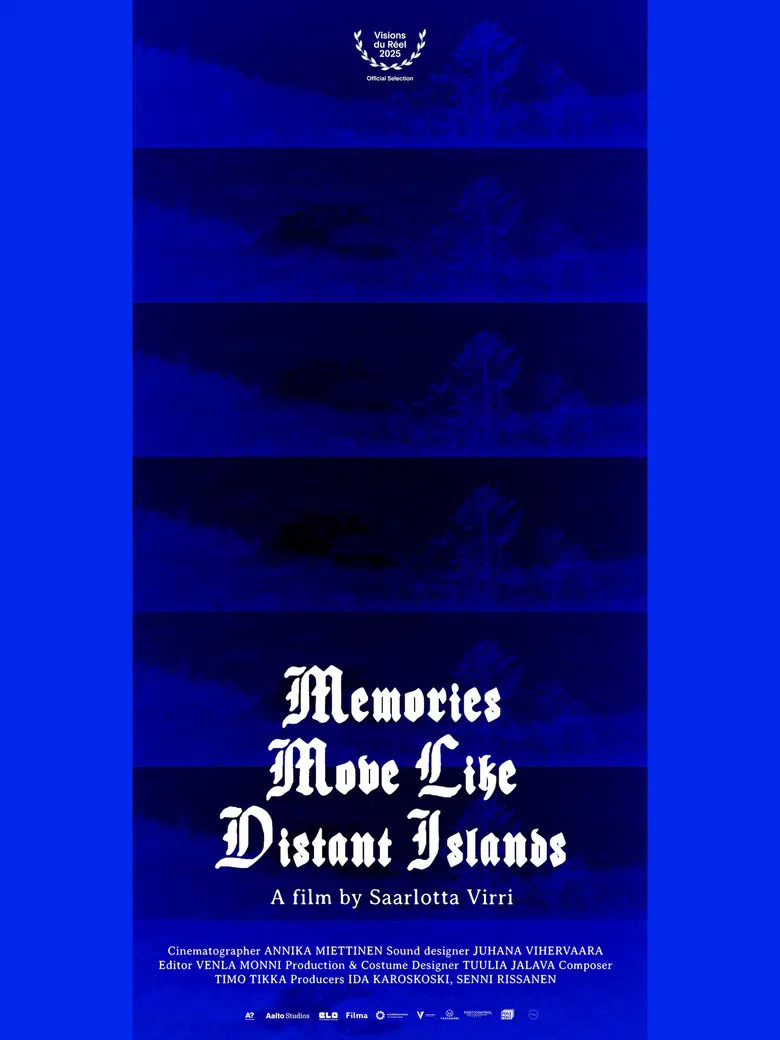 Memories Move Like Distant Islands poster background