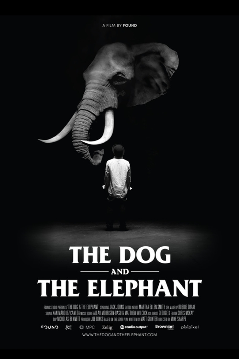The Dog and the Elephant poster background