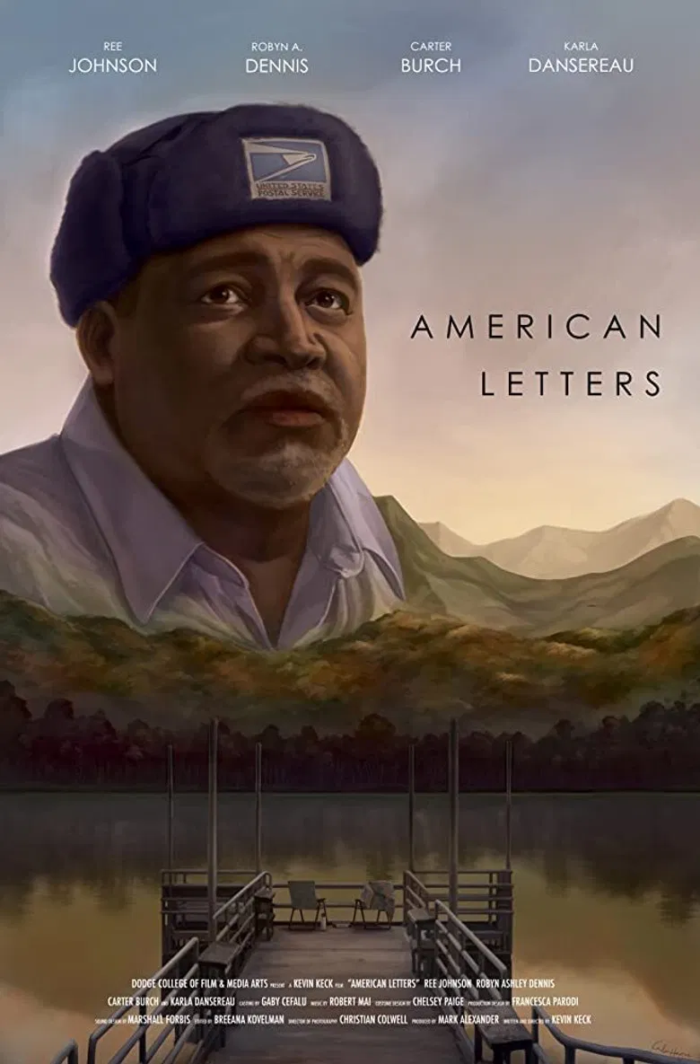 American Letters poster background