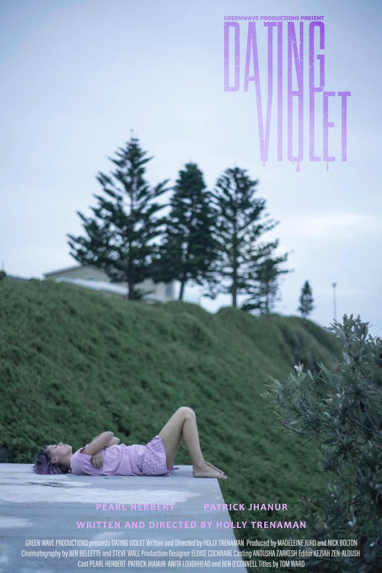 Dating Violet poster background