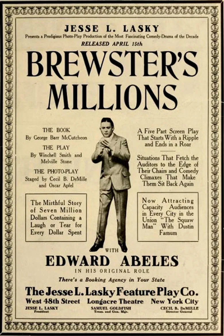 Brewster's Millions poster background