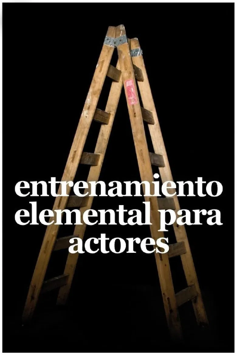Elementary Training for Actors poster background