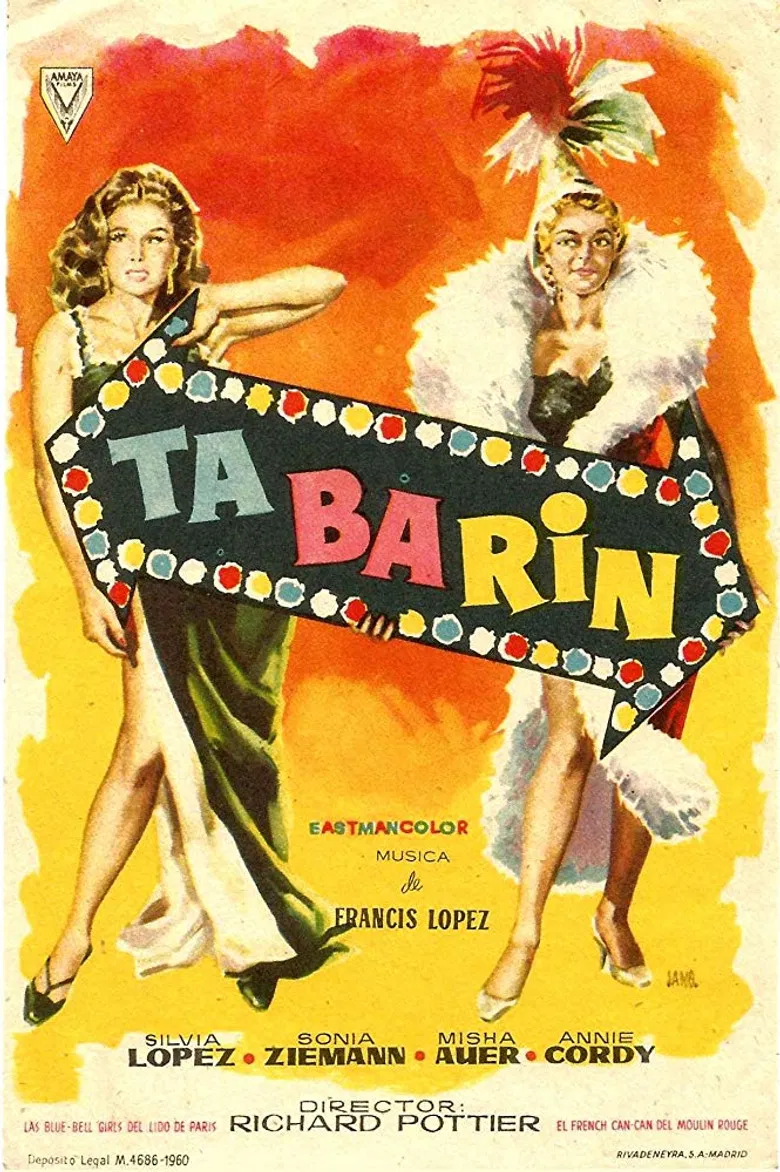 Tabarin poster background