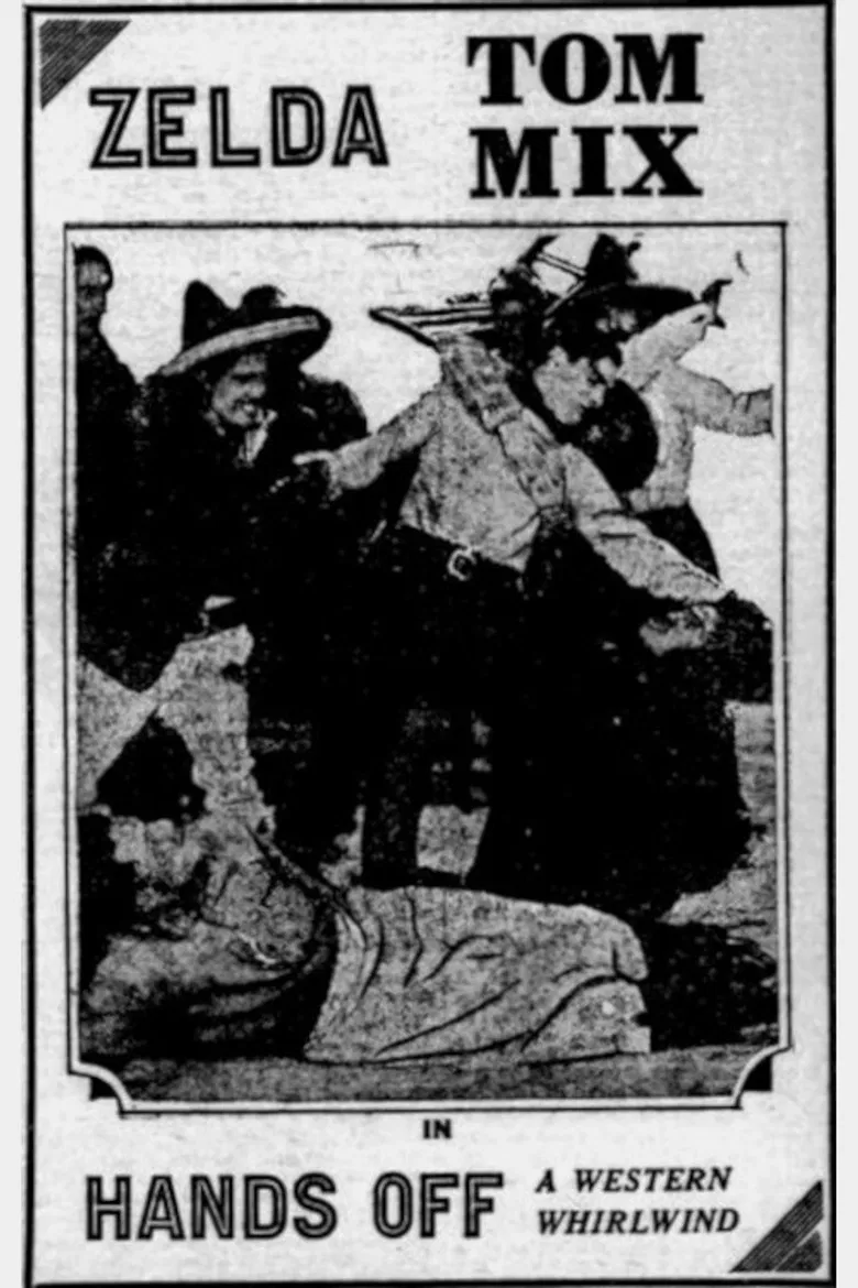 Hands Off! poster background