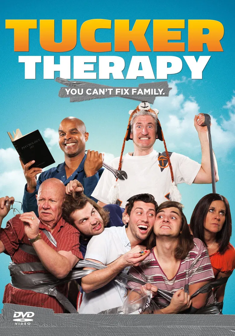 Tucker Therapy poster background