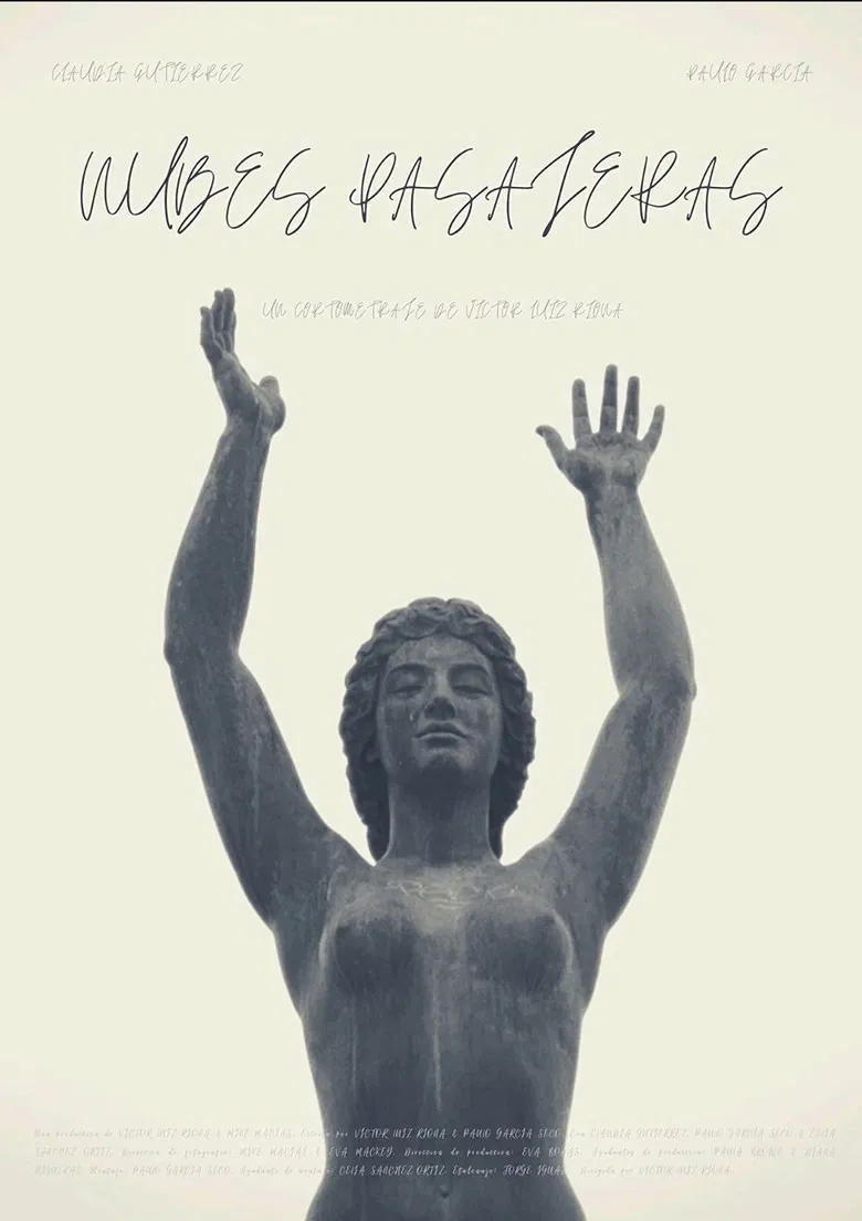 Drifting Clouds poster background