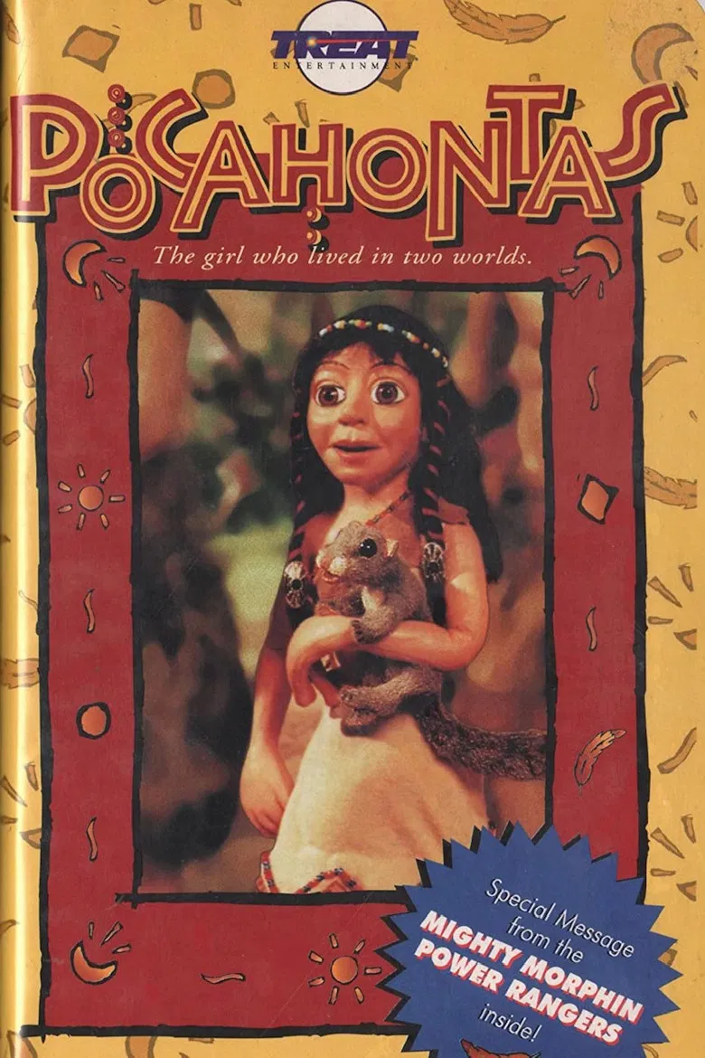 Pocahontas: The Girl Who Lived in Two Worlds poster background