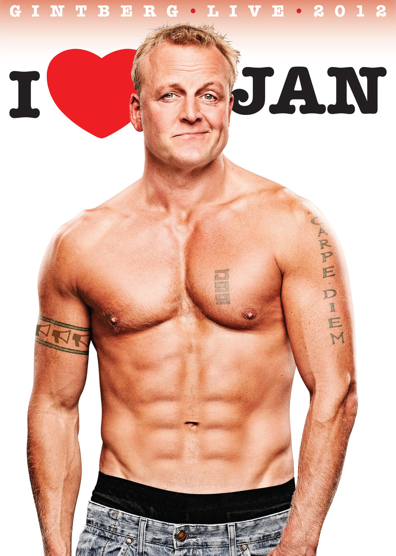 Jan Gintberg: I Luv Jan poster background