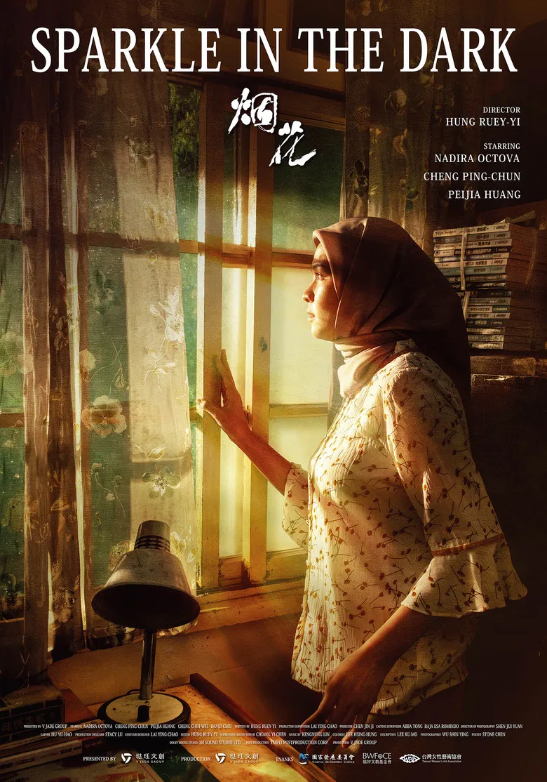 Sparkle in the Dark poster background