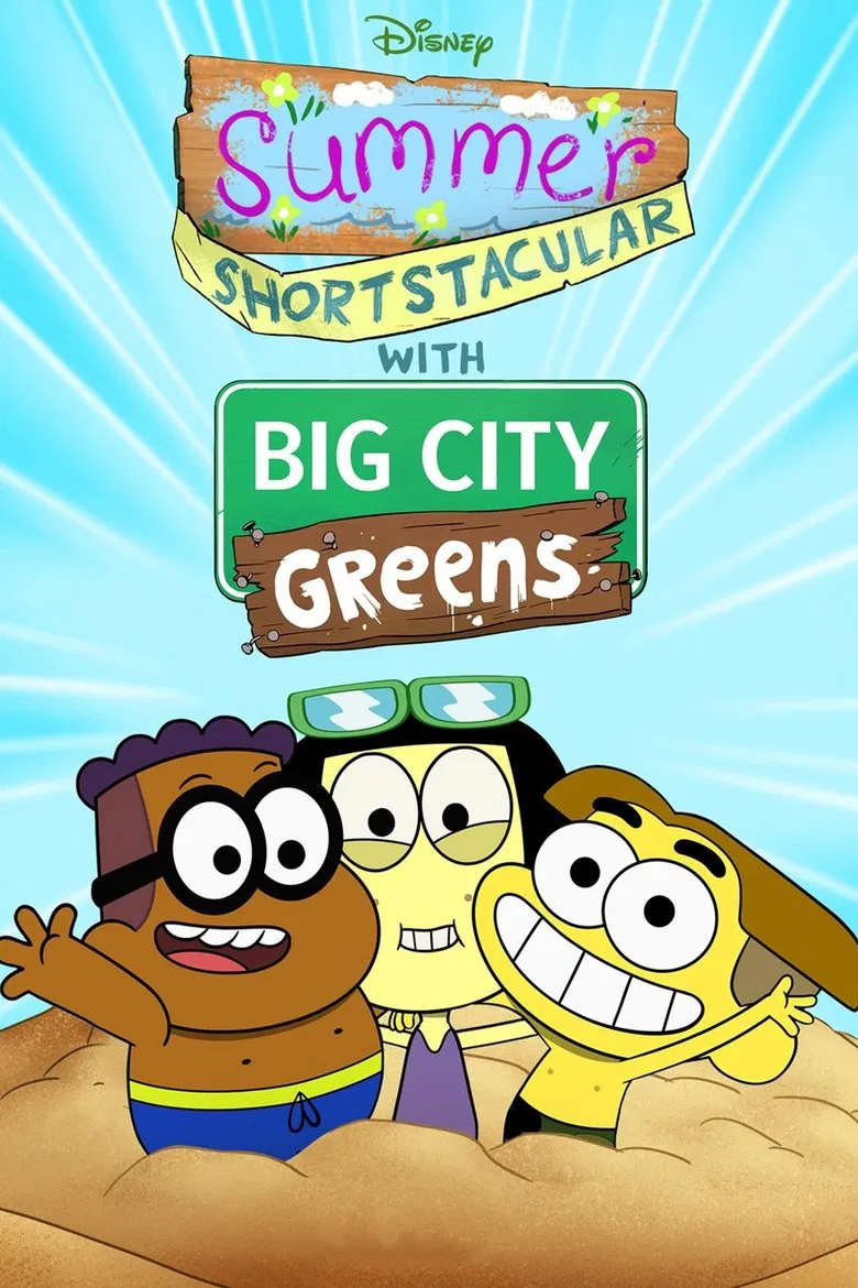 Summer Shortstacular with Big City Greens poster background